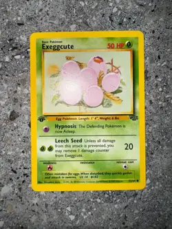 Pokemon TCG Cards 1st Edition Exeggcute 52/64 Jungle EXC-NM - Image 3