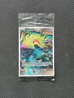 Pokemon TCG Scream Tail SVP 065 Stamped Pokemon Center Promo - SEALED - Image 1