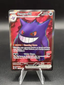 Pokemon Gengar EX SV05: Temporal Forces (TEF) 193/162 NM ZR1 - Image 1