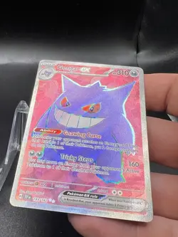 Pokemon Gengar EX SV05: Temporal Forces (TEF) 193/162 NM ZR1 - Image 3