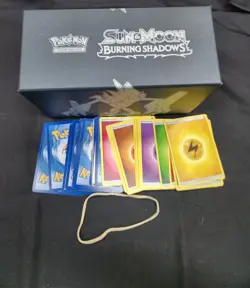 Pokemon Sun & Moon Burning Shadows Elite Trainer Box, Everything Shown - Image 2