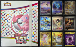 Pokemon 151 Complete Master Set + Most Promos In Mew Binder NM *READ DESCRIPTION - Image 1