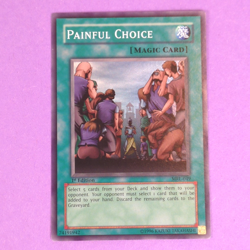 Yugioh Painful Choice MRL-049 1st Edition Super Rare - Never Played NM/M - Image 2