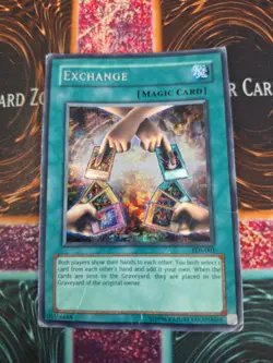 Yugioh Exchange EDS-001 Prismatic Secret Rare Limited Heavily Played - Image 1