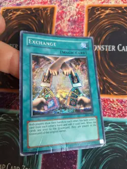 Yugioh Exchange EDS-001 Prismatic Secret Rare Limited Heavily Played - Image 2