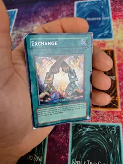 Yugioh Exchange EDS-001 Prismatic Secret Rare Limited Heavily Played - Image 4