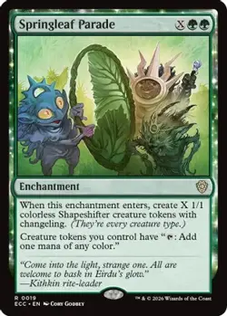 Springleaf Parade 19 Rare Commander: Lorwyn Eclipsed Near Mint - Image 1
