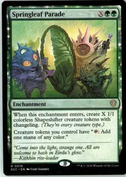 Springleaf Parade 19 Rare Commander: Lorwyn Eclipsed Near Mint - Image 2