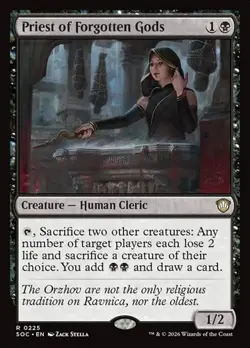 Priest of Forgotten Gods SOC NM MTG - Image 1