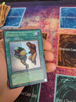 Yugioh Snatch Steal MRL-036 Ultra Rare OG Unlimited Heavily Played - Image 3
