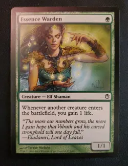 Essence Warden #3 (NM) Duel Decks: Ajani vs. Nicol Bolas Magic Gathering - Image 1