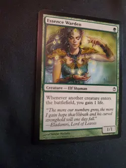 Essence Warden #3 (NM) Duel Decks: Ajani vs. Nicol Bolas Magic Gathering - Image 2