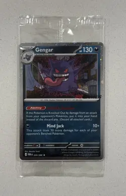 Gengar 050/088 EB Games Stamped Holo Promo Pokemon Card Sealed - Image 1