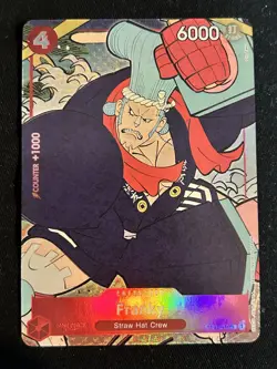 Franky (English Version 1st Anniversary) ST01-010 One Piece Promo NM - Image 1