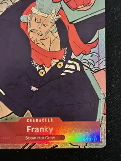 Franky (English Version 1st Anniversary) ST01-010 One Piece Promo NM - Image 4