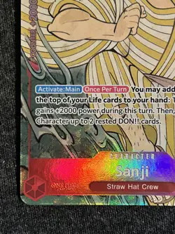 One Piece Sanji 1st Anniversary English Version NM Exclusive Promo - Image 3