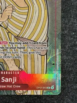 One Piece Sanji 1st Anniversary English Version NM Exclusive Promo - Image 4