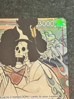 Brook English Version 1st Anniversary Exclusive Promo Card NM One Piece - Image 5