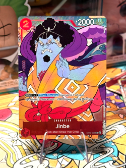 2024 ONE PIECE EN VERSION 1ST ANNIVERSARY SET #ST01-005 JINBE NM - Image 1
