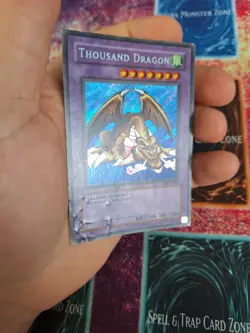 Yugioh Thousand Dragon MRD-143 Secret Rare OG Unlimited Moderately Played - Image 3