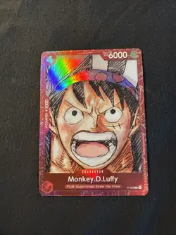 One Piece TCG Film Red P-022 Monkey.D.Luffy Promo Foil NM - Image 1