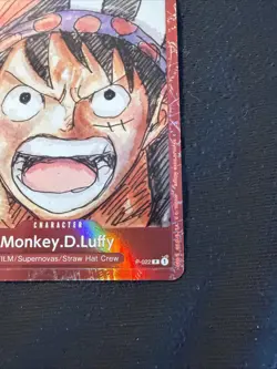 One Piece TCG Film Red P-022 Monkey.D.Luffy Promo Foil NM - Image 5