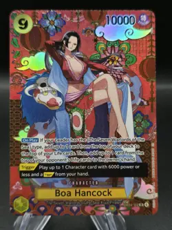 Boa Hancock OP14-112 SP Alt Art The Seven Warlords of the Sea One Piece TCG NM+ - Image 1