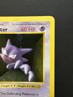 Pokemon Card - Haunter Base Set Shadowless 29/102 1st Edition Uncommon - Image 4