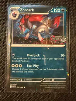 Pokemon TCG Zoroark (White Flare Stamped) 062/086 Rare Miscellaneous Cards & Pro - Image 1
