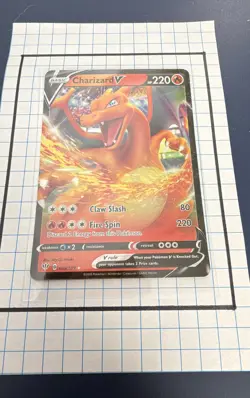 Charizard V 019/189 Swsh03: Darkness Ablaze Holo (RAW Card) - Image 1