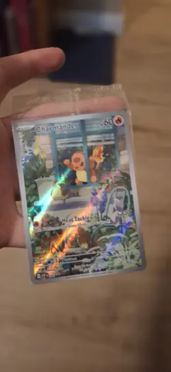FACTORY SEALED Charmander 044 Sv: Scarlet & Violet Promo Cards Holo - Image 1