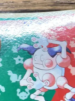 Pokemon Carddass Card Topsun No. 122 Mr. Mime Pocket Monsters Blue Back - Image 4