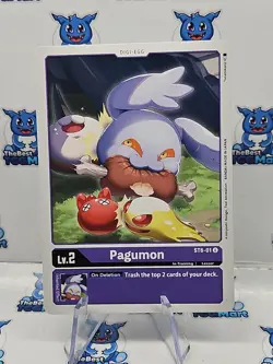 Digimon Card Game Pagumon ST6-01 U NM - Image 1