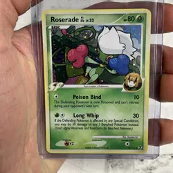 Pokemon Card - Roserade GL Rising Rivals 12/111 Holo Rare LP+ Pokemon Rare TCG - Image 1