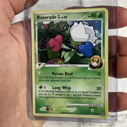Pokemon Card - Roserade GL Rising Rivals 12/111 Holo Rare LP+ Pokemon Rare TCG - Image 2