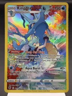 Kingdra TG03/TG30 - Holo Rare - Astral Radiance Pokemon Card NM - Image 1