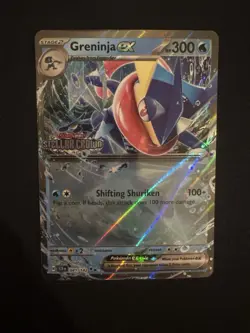 Greninja ex Stellar Crown Stamped 041/142 Holo Miscellaneous Cards Pokemon NM - Image 1