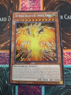 Yugioh The Winged Dragon of Ra - Immortal Phoenix SBC2-END02 Prismatic Secret NM - Image 1
