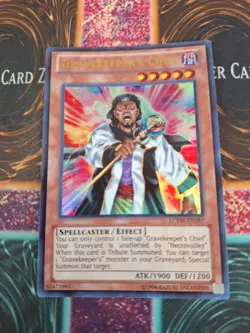 Yugioh Gravekeeper's Chief LCYW-EN187 Ultra Rare Unlimited Near Mint - Image 1