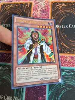 Yugioh Gravekeeper's Chief LCYW-EN187 Ultra Rare Unlimited Near Mint - Image 2