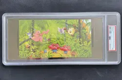 Vileplume Primeape Pokemon Card Southern Islands Postcard Jungle Nintendo PSA 7 - Image 1