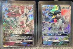 Pokemon Sylveon GX 92/145 & Glaceon GX 39/156 Holo Card Lot - 2 Cards - Image 1