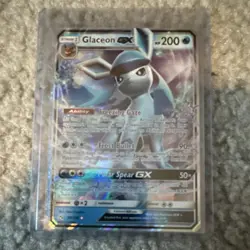 Pokemon Sylveon GX 92/145 & Glaceon GX 39/156 Holo Card Lot - 2 Cards - Image 5