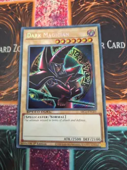 Yugioh Arcana Dark Magician SBC1-ENG01 Secret Rare 1st Edition Near Mint - Image 1