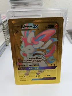 Pokemon Sylveon GX Gold Foil Card - Image 1