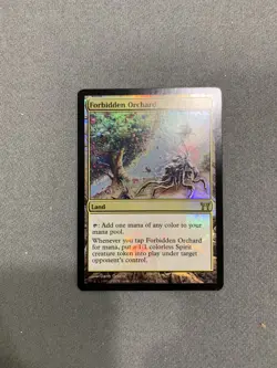 Magic: The Gathering MTG Forbidden Orchard FOIL Champions of Kamigawa Near-Mint! - Image 1