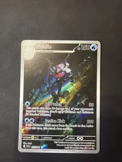 Palafin Holo Card Pokemon TCG SV Paldean Fates Illustration Rare Card 225/091 - Image 1