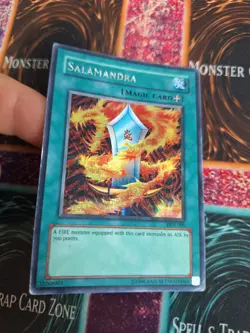 Yugioh Salamandra DDS-006 Prismatic Secret Rare Unlimited Moderately Played - Image 2