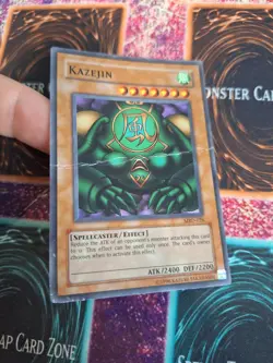 Yugioh Kazejin MRD-026 Super Rare Unlimited Heavily Played - Image 2