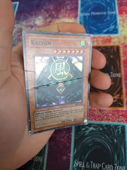 Yugioh Kazejin MRD-026 Super Rare Unlimited Heavily Played - Image 3